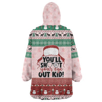 Christmas Story Wearable Blanket Hoodie You'll Shoot Your Eye Out - Wonder Print Shop