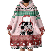 Christmas Story Wearable Blanket Hoodie You'll Shoot Your Eye Out - Wonder Print Shop