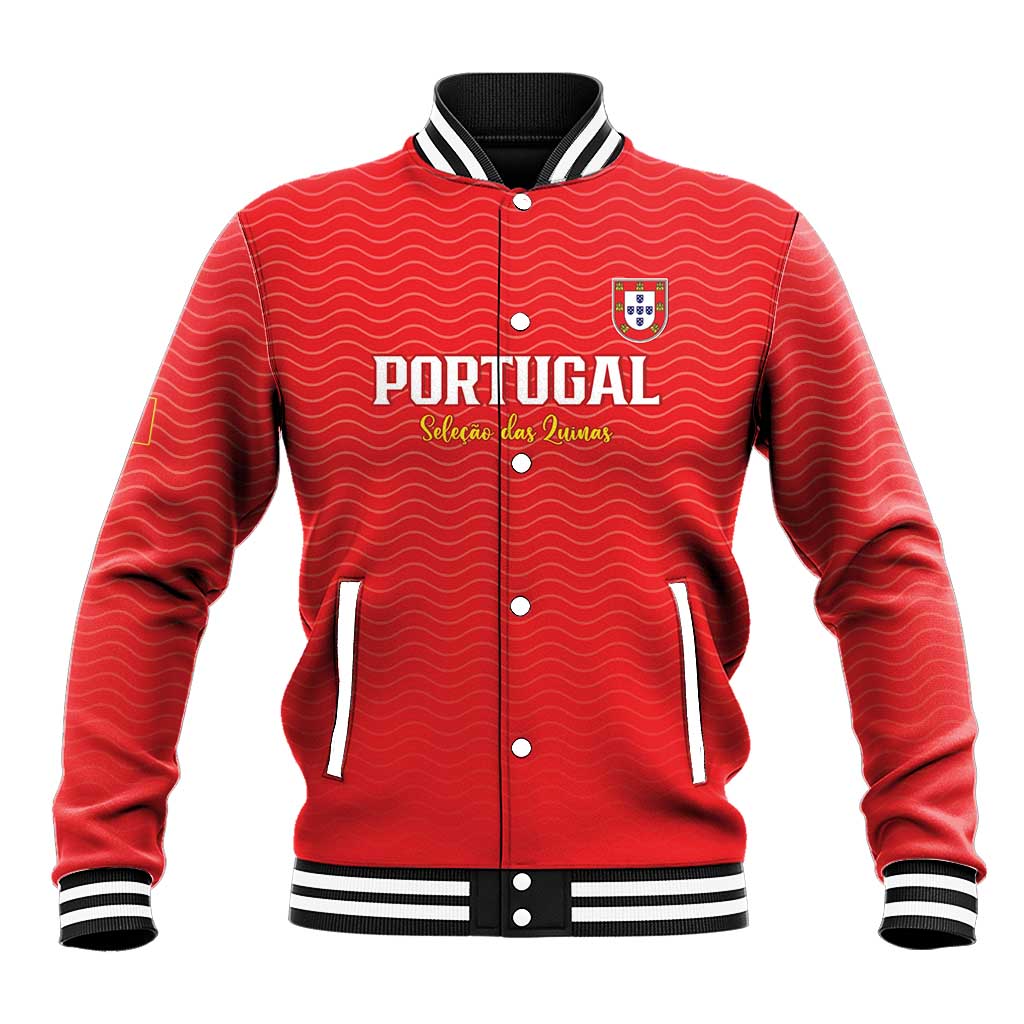 Custom Portugal Football Baseball Jacket Never Back Down 2026