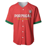 Custom Portugal Football Baseball Jersey Never Back Down 2026