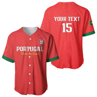 Custom Portugal Football Baseball Jersey Never Back Down 2026