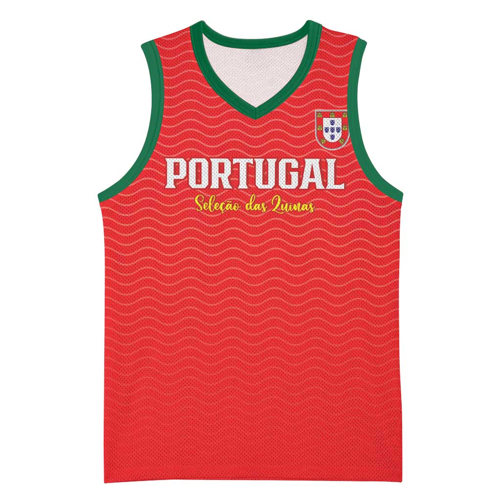 Custom Portugal Football Basketball Jersey Never Back Down 2026