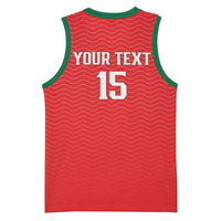 Custom Portugal Football Basketball Jersey Never Back Down 2026