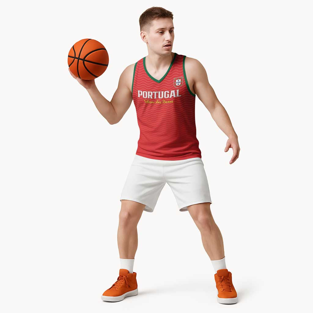 Custom Portugal Football Basketball Jersey Never Back Down 2026