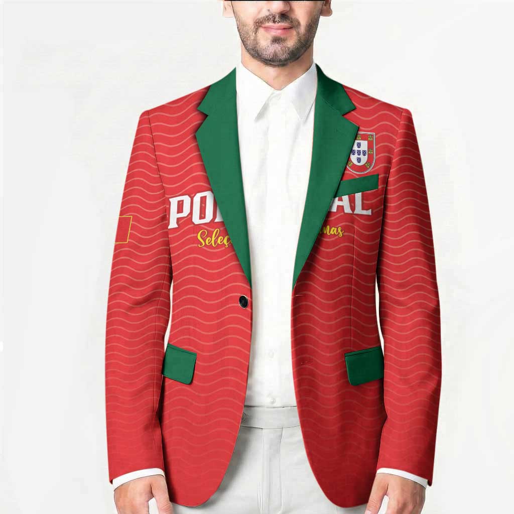 Custom Portugal Football Blazer Never Back Down 2026