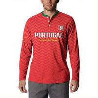 Custom Portugal Football Button Sweatshirt Never Back Down 2026