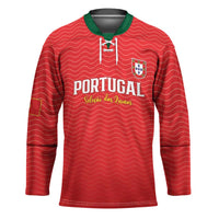 Custom Portugal Football Hockey Jersey Never Back Down 2026