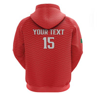 Custom Portugal Football Hoodie Never Back Down 2026
