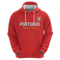 Custom Portugal Football Hoodie Never Back Down 2026