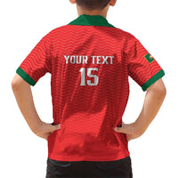 Custom Portugal Football Kid Hawaiian Shirt Never Back Down 2026