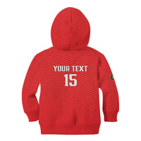 Custom Portugal Football Kid Hoodie Never Back Down 2026
