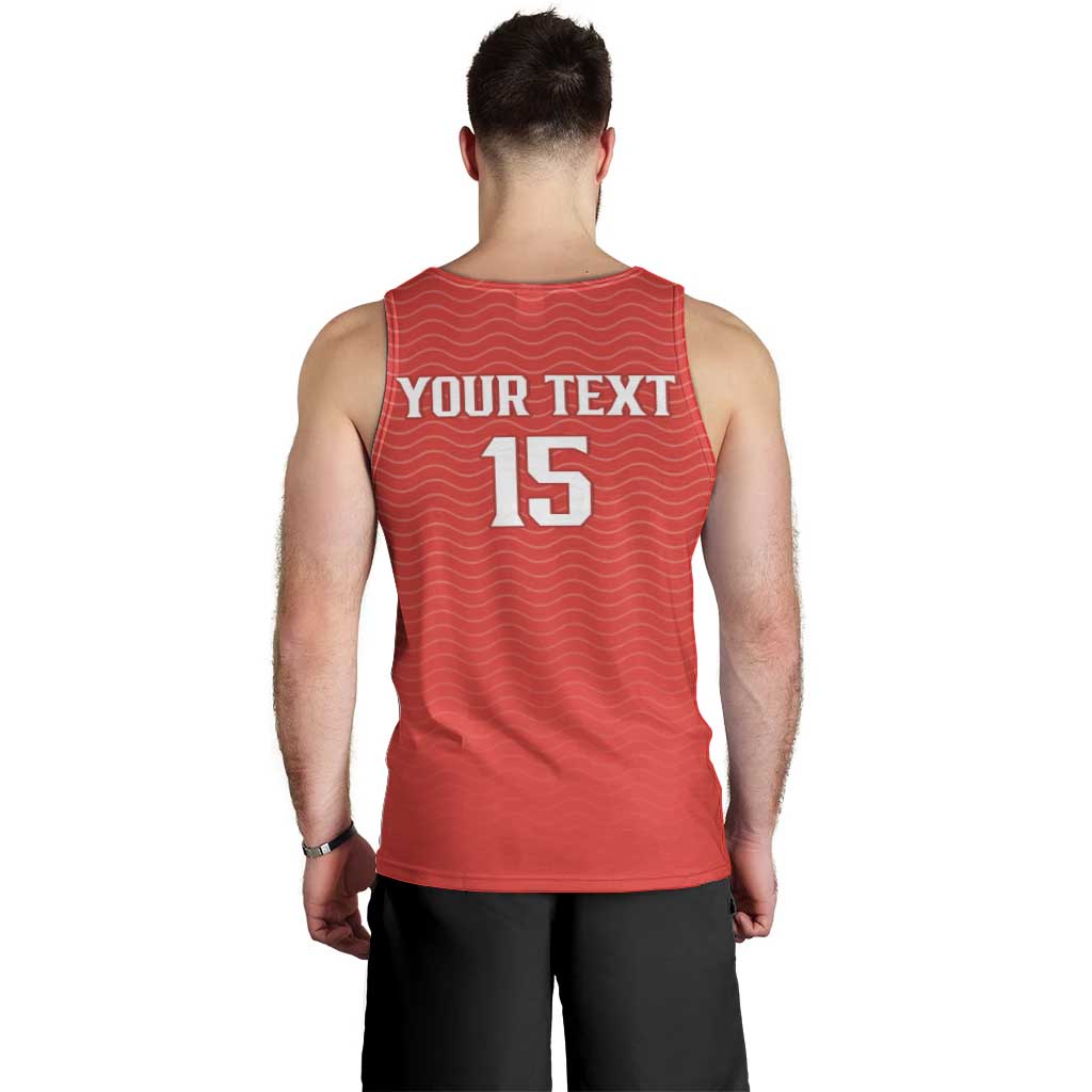 Custom Portugal Football Men Tank Top Never Back Down 2026