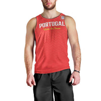 Custom Portugal Football Men Tank Top Never Back Down 2026