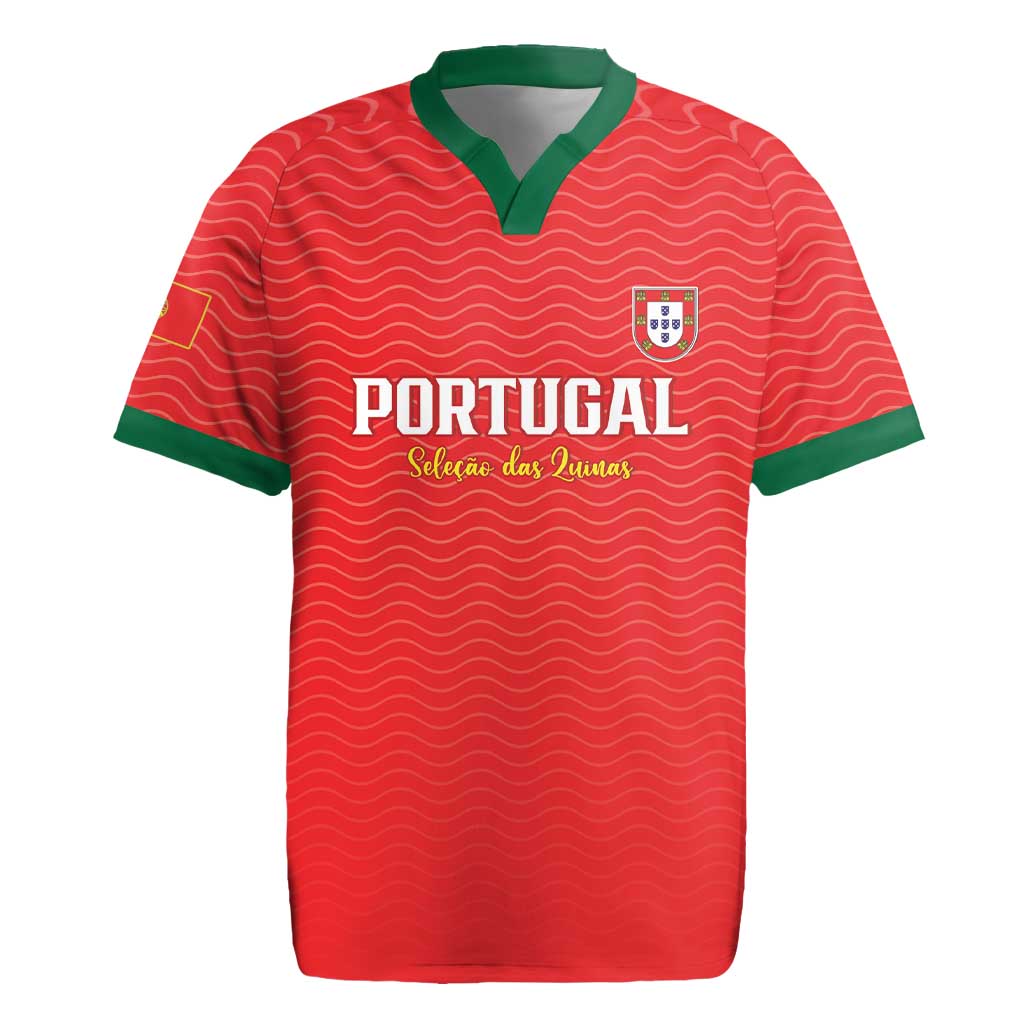 Custom Portugal Football Rugby Jersey Never Back Down 2026