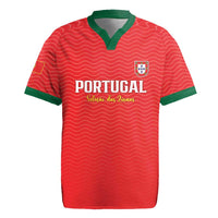 Custom Portugal Football Rugby Jersey Never Back Down 2026
