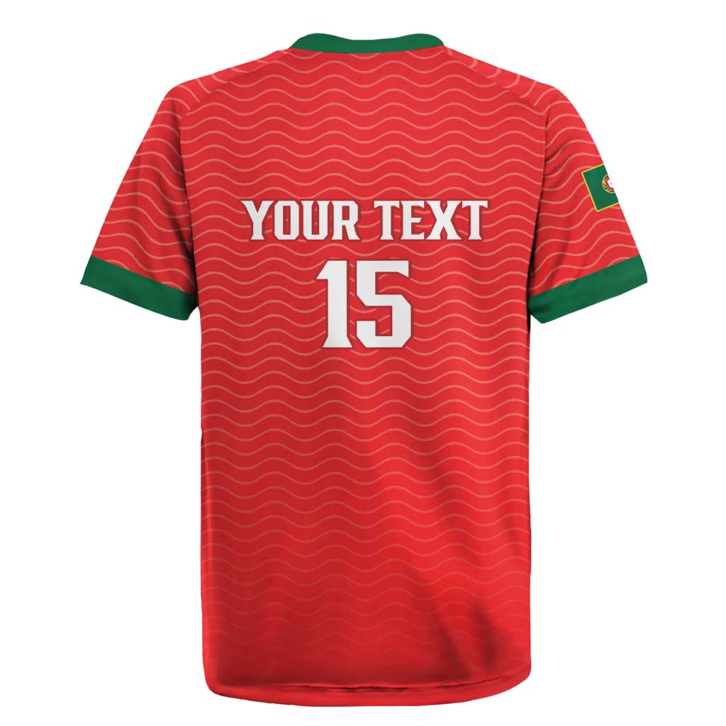 Custom Portugal Football Rugby Jersey Never Back Down 2026