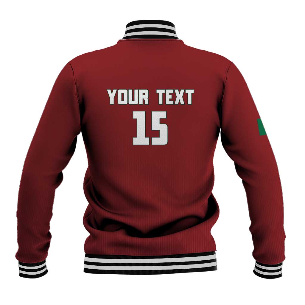 Custom Portugal Football 2026 Baseball Jacket Vamos Portugal