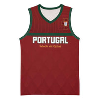 Custom Portugal Football 2026 Basketball Jersey Vamos Portugal