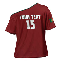 Custom Portugal Football 2026 Cross Shoulder Shirt Vamos Portugal