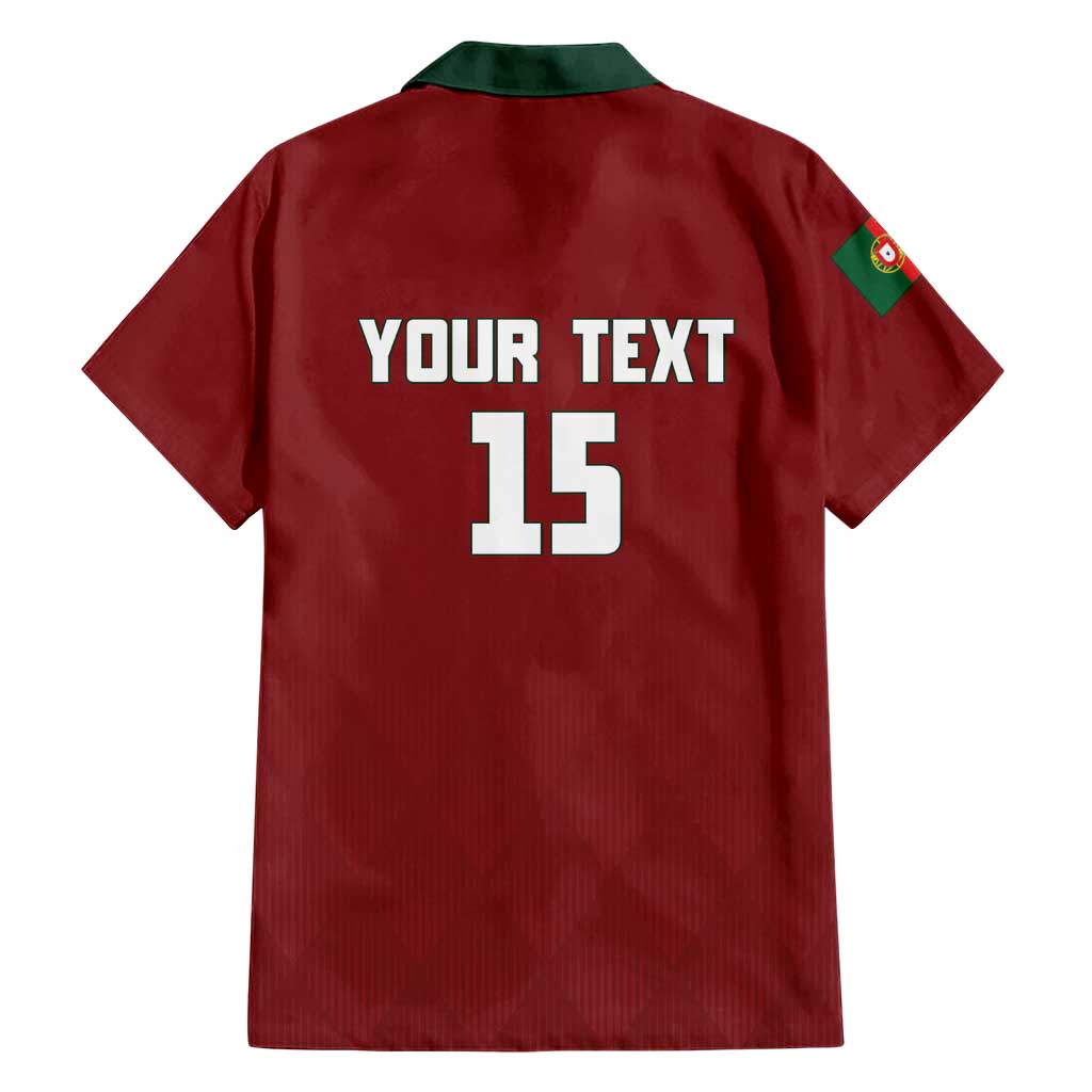 Custom Portugal Football 2026 Hawaiian Shirt Vamos Portugal