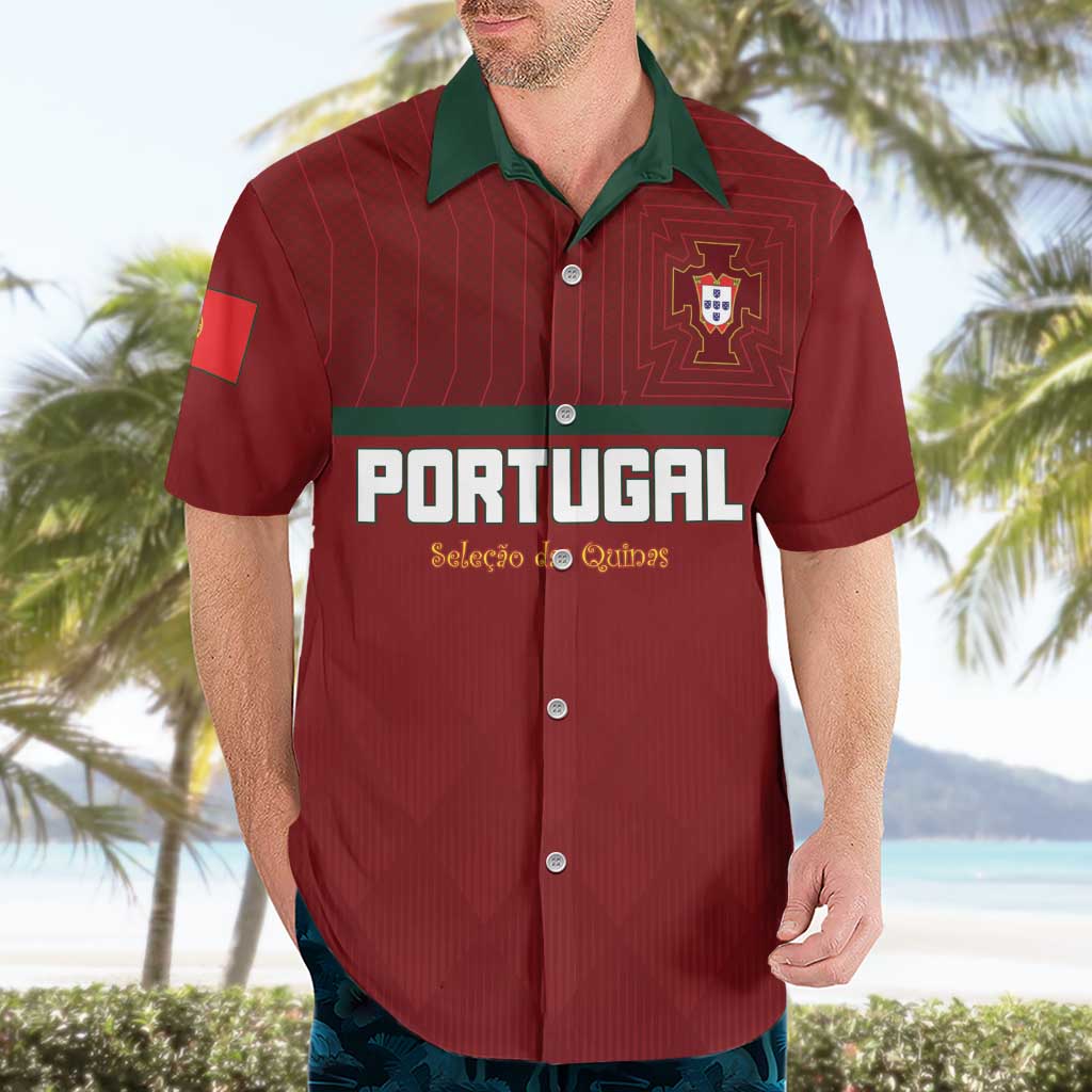 Custom Portugal Football 2026 Hawaiian Shirt Vamos Portugal