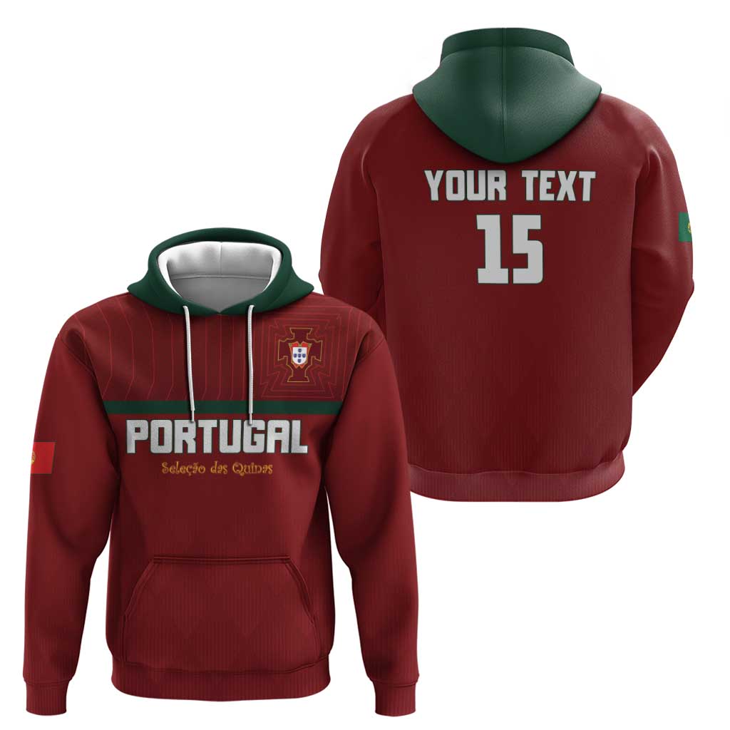 Custom Portugal Football 2026 Hoodie Vamos Portugal