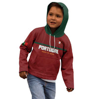 Custom Portugal Football 2026 Kid Hoodie Vamos Portugal