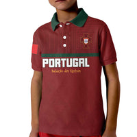 Custom Portugal Football 2026 Kid Polo Shirt Vamos Portugal