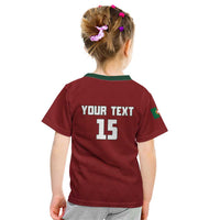 Custom Portugal Football 2026 Kid T Shirt Vamos Portugal