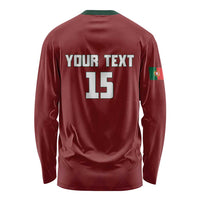 Custom Portugal Football 2026 Long Sleeve Shirt Vamos Portugal