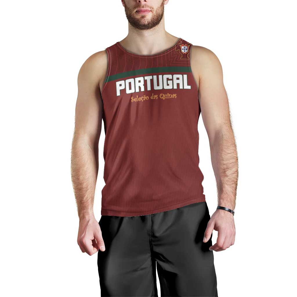 Custom Portugal Football 2026 Men Tank Top Vamos Portugal
