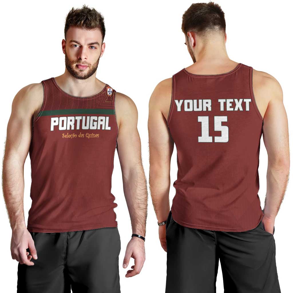 Custom Portugal Football 2026 Men Tank Top Vamos Portugal
