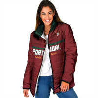 Custom Portugal Football 2026 Padded Jacket Vamos Portugal