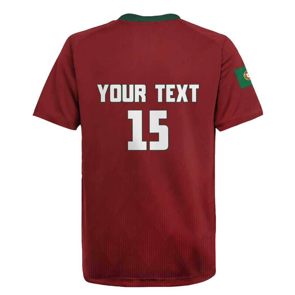 Custom Portugal Football 2026 Rugby Jersey Vamos Portugal