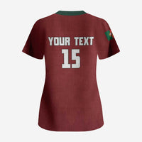 Custom Portugal Football 2026 Scrub Top Vamos Portugal