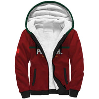 Custom Portugal Football 2026 Sherpa Hoodie Vamos Portugal