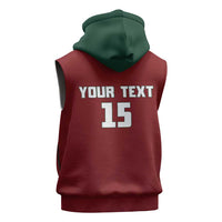 Custom Portugal Football 2026 Sleeveless Hoodie Vamos Portugal