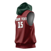 Custom Portugal Football 2026 Sleeveless Hoodie Vamos Portugal