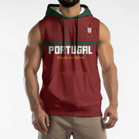 Custom Portugal Football 2026 Sleeveless Hoodie Vamos Portugal