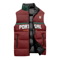 Custom Portugal Football 2026 Sleeveless Puffer Jacket Vamos Portugal