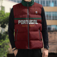 Custom Portugal Football 2026 Sleeveless Puffer Jacket Vamos Portugal