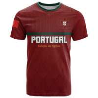 Custom Portugal Football 2026 T Shirt Vamos Portugal
