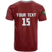 Custom Portugal Football 2026 T Shirt Vamos Portugal