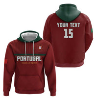 Custom Portugal Football 2026 Zip Hoodie Vamos Portugal