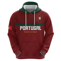 Custom Portugal Football 2026 Zip Hoodie Vamos Portugal