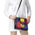 Personalised Chad Shoulder Handbag Coat Of Arms - African Pattern
