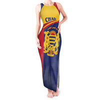 Personalised Chad Tank Maxi Dress Coat Of Arms - African Pattern