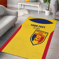 Custom Chad Football Area Rug Allez Les Sao