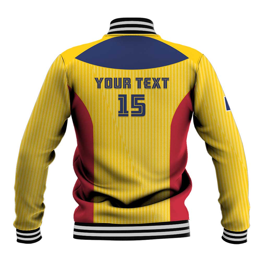 Custom Chad Football Baseball Jacket Allez Les Sao