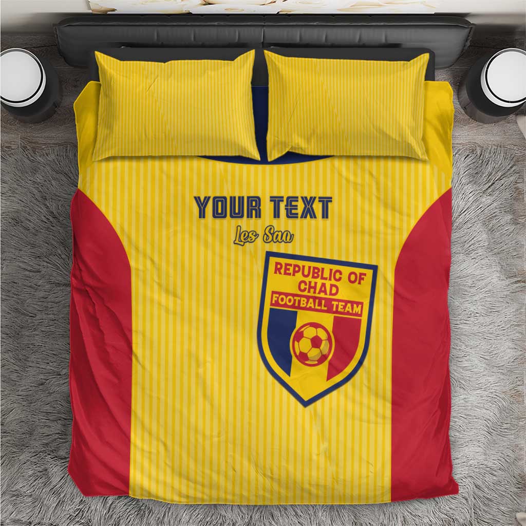 Custom Chad Football Bedding Set Allez Les Sao